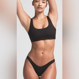 SKIMS Swim Bikini Set NWT Onyx Large